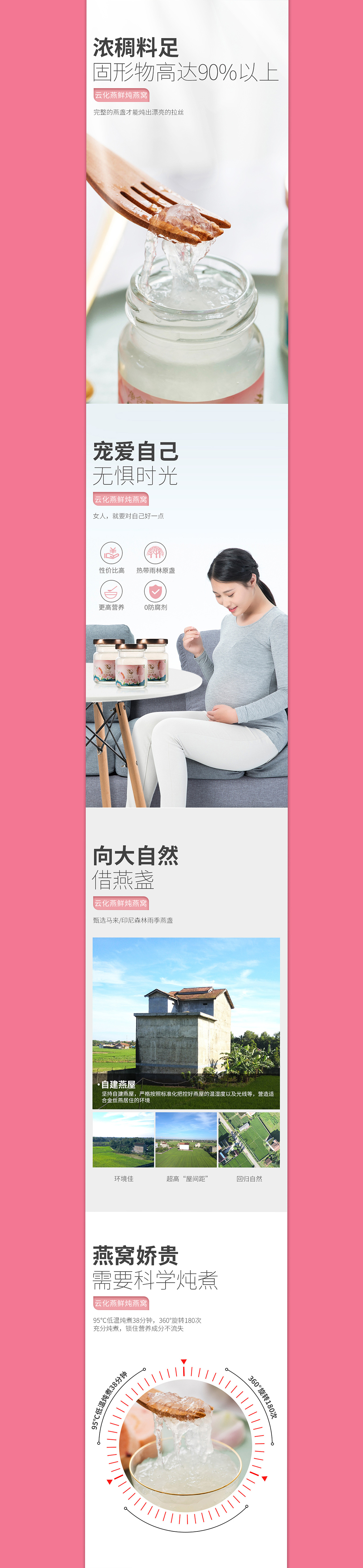 逆光记/燕窝详情页设计案例展示