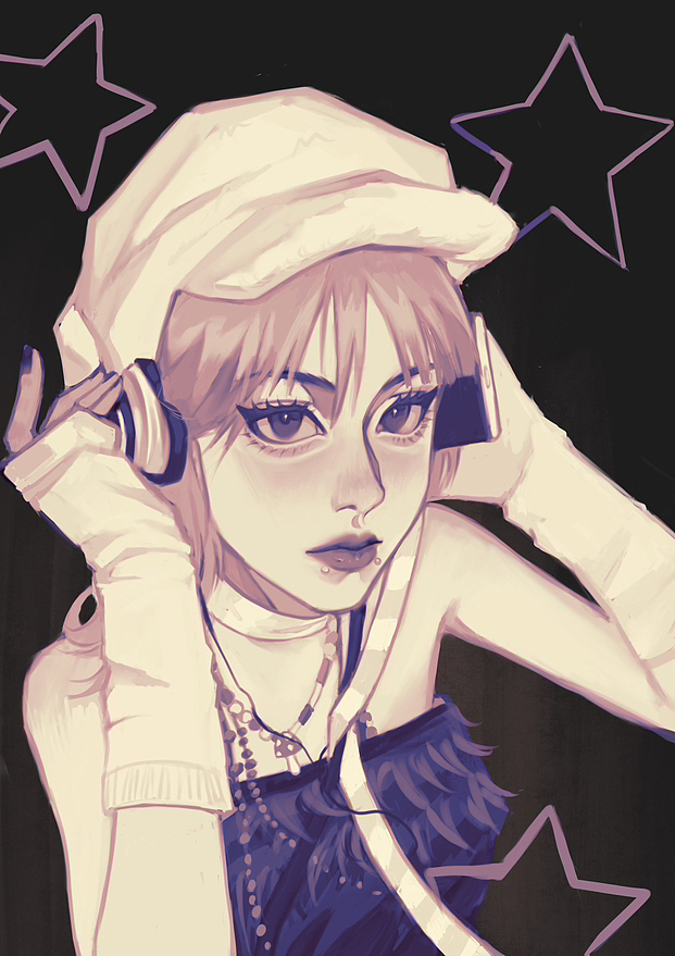 伪厚涂头像一览（图ZMzUyODQwMDY4） - 商业插画 - 站酷设计师缘子今天画画了吗原创素材 - 站酷ZCOOL