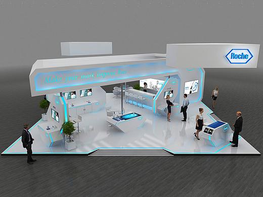 科技展会，3d效果图设计
