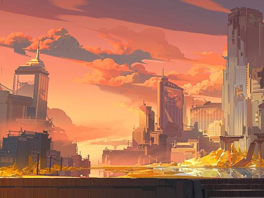 场景作品