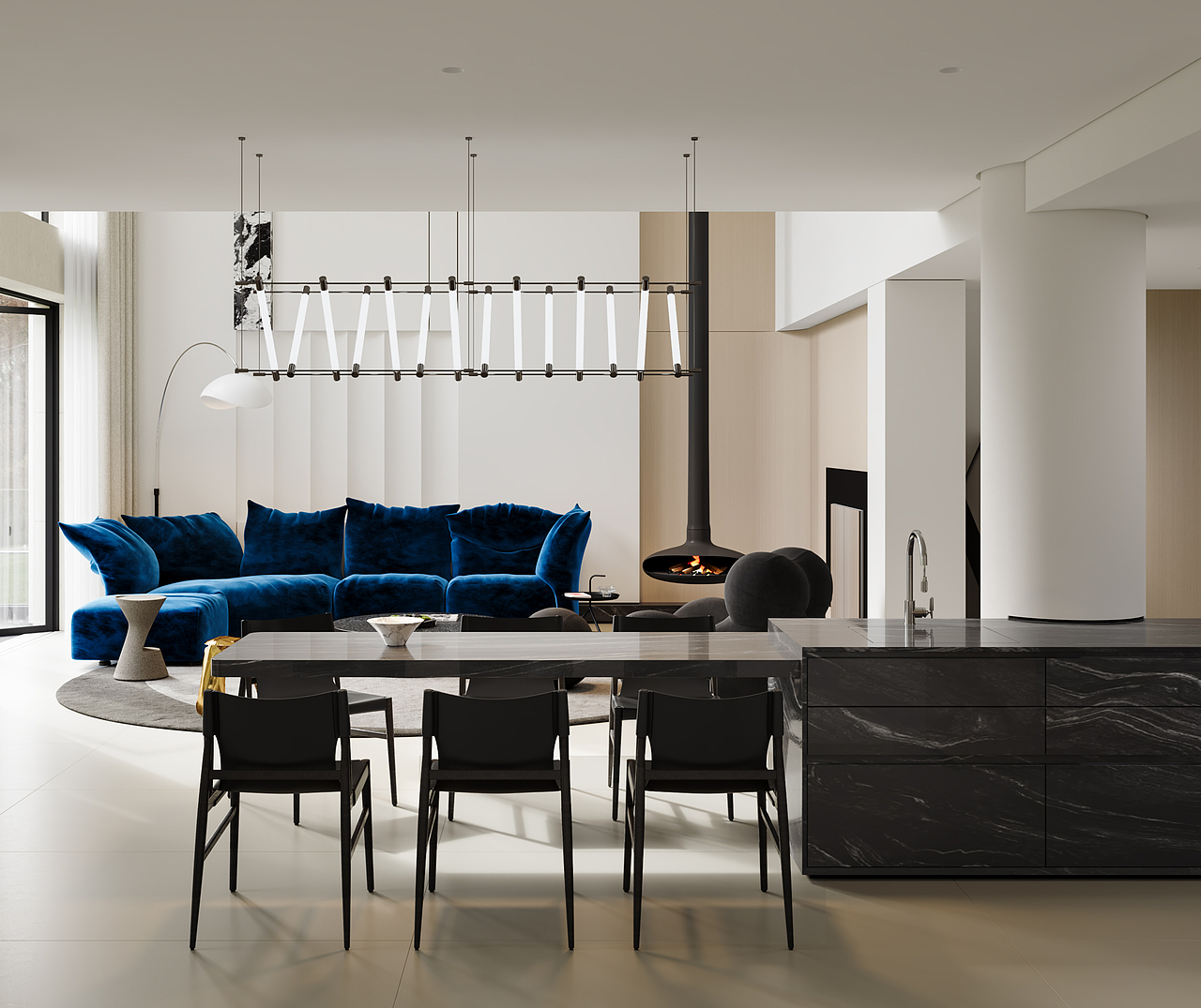 现代简约｜别墅设计（图ZMzc4MjI2MjIw） - 家装设计 - 站酷设计师拾柒啊原创素材 - 站酷ZCOOL