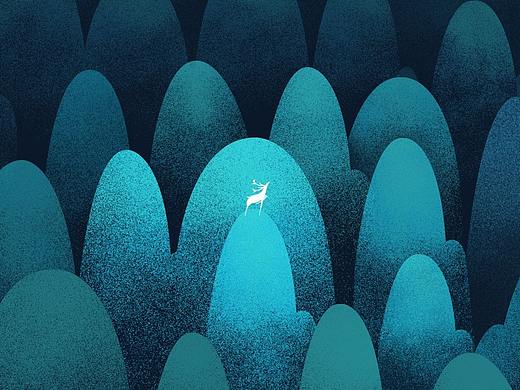 呐喊的鹿（个人主页-ZMjkwNjgyMDQ=） - 艺术插画 - 站酷设计师肉丸子TT原创素材 - 站酷ZCOOL