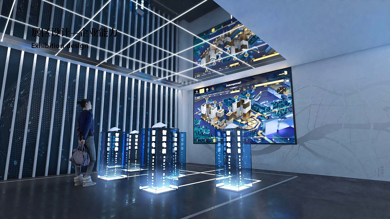 浙江万胜智能科技展厅设计
