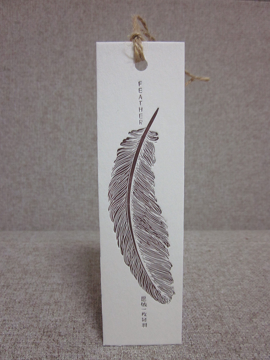 letterpress凸版书签（图ZMzczMTI0NTI=） - 其他平面 - 站酷设计师墨语纸品原创素材 - 站酷ZCOOL