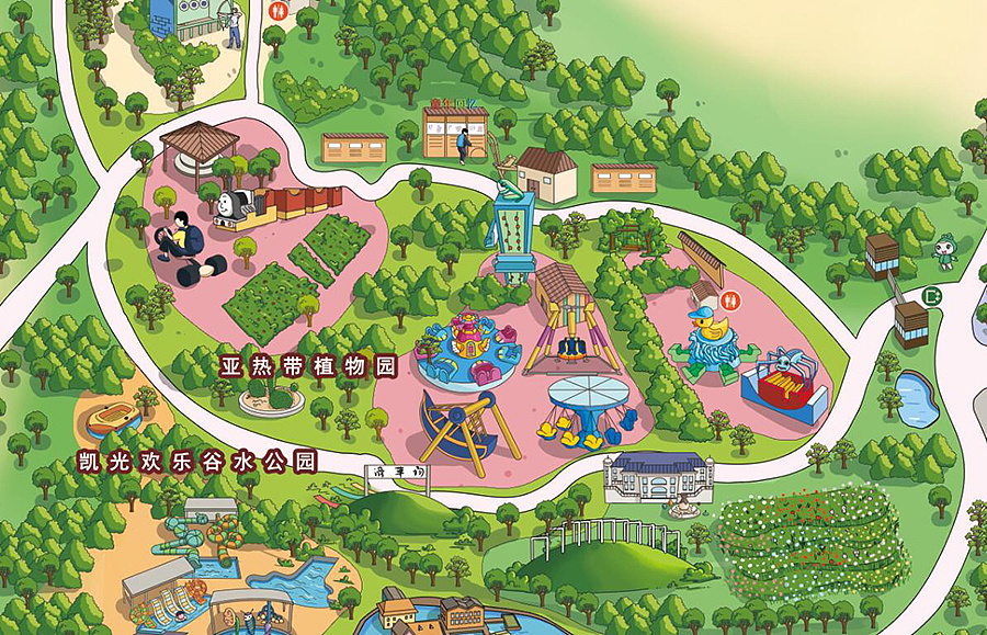 近段时间的手绘地图作品集——09