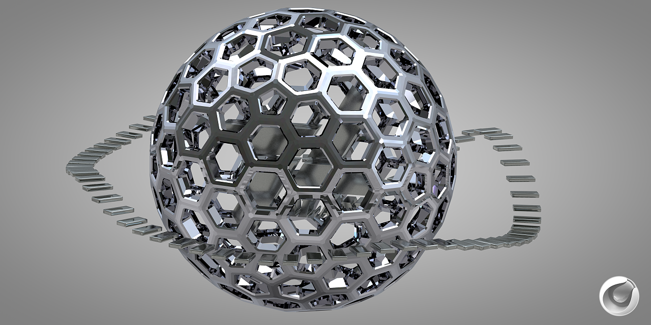 c4d练习 材质渲染