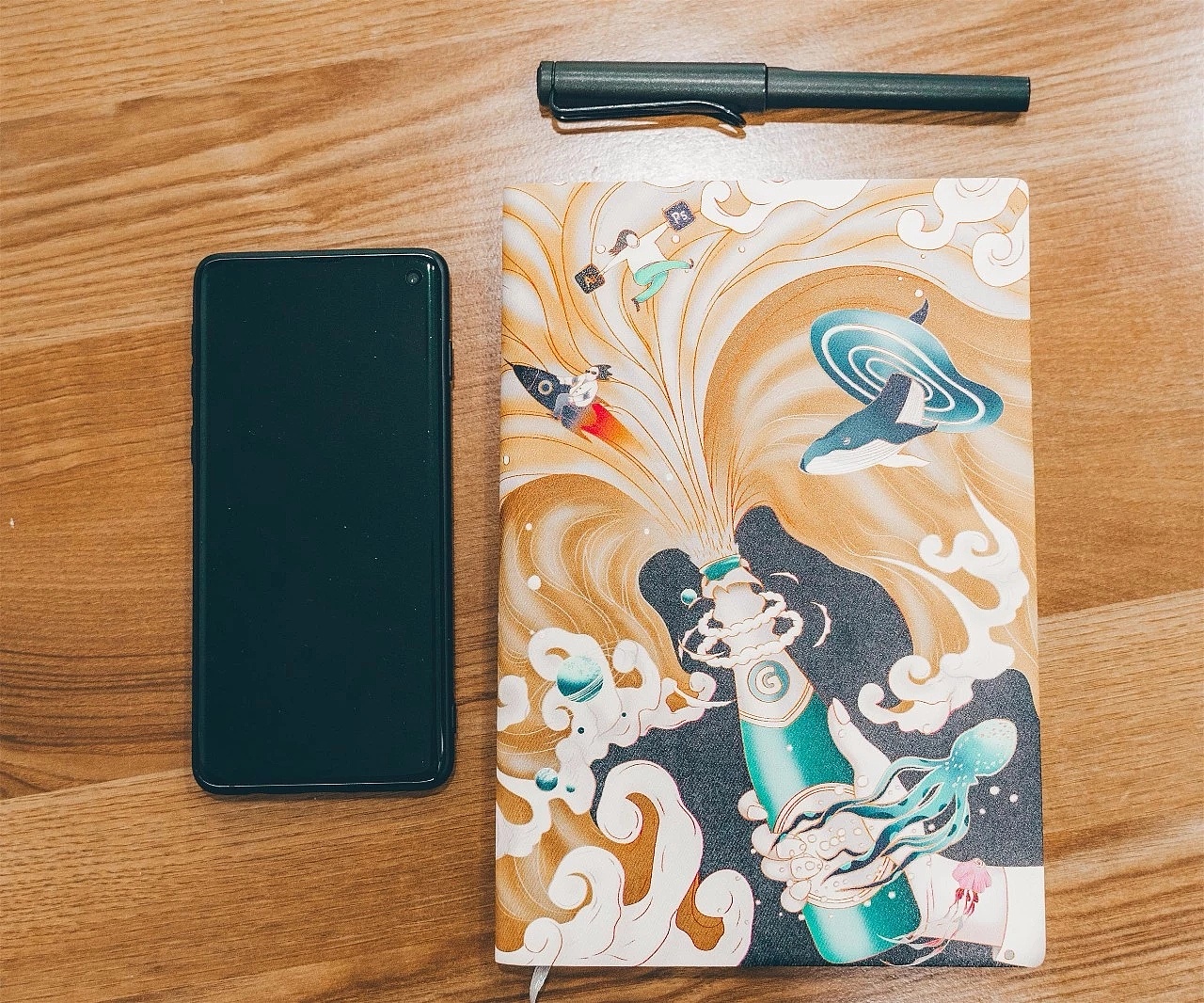 笔记本封面插画设计