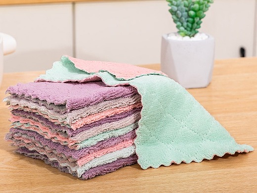 抹布|双面双色抹布|厨房用具|食品摄影|详情设计