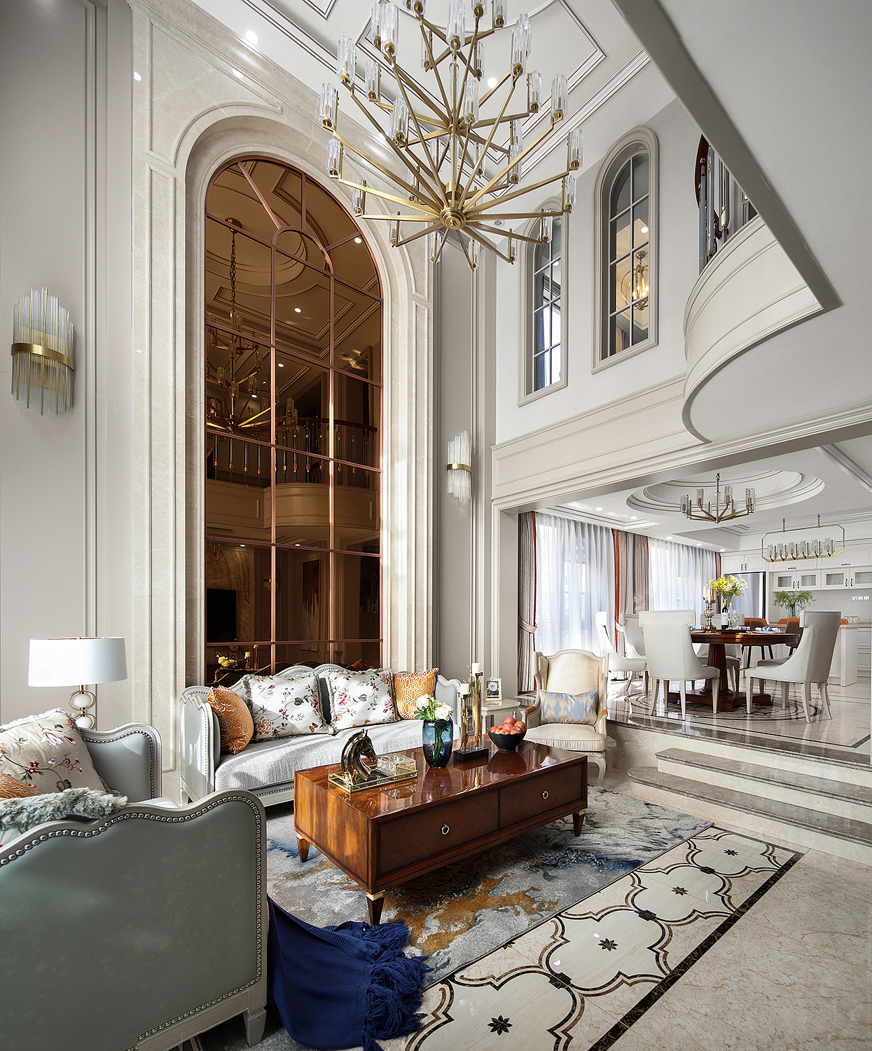 高级灰+美式+轻奢,不一样的美式轻奢