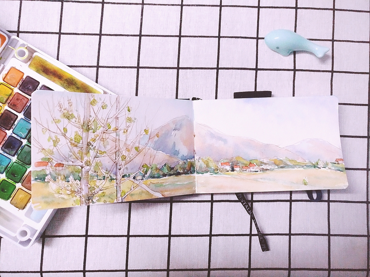 最美大山（图ZOTU1OTY1NjQ=） - 绘画 - 站酷设计师slanp7原创素材 - 站酷ZCOOL