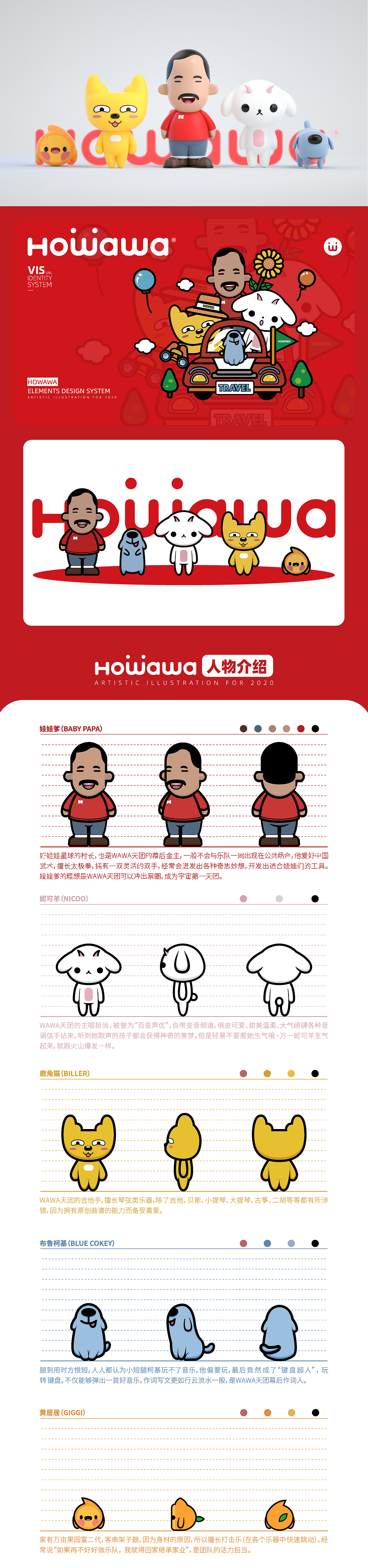好娃娃母婴类IP塑造案丨HOWAWA（图ZMjUwNDI3NDA4） - IP形象 - 站酷设计师GIDEA极限互动原创素材 - 站酷ZCOOL