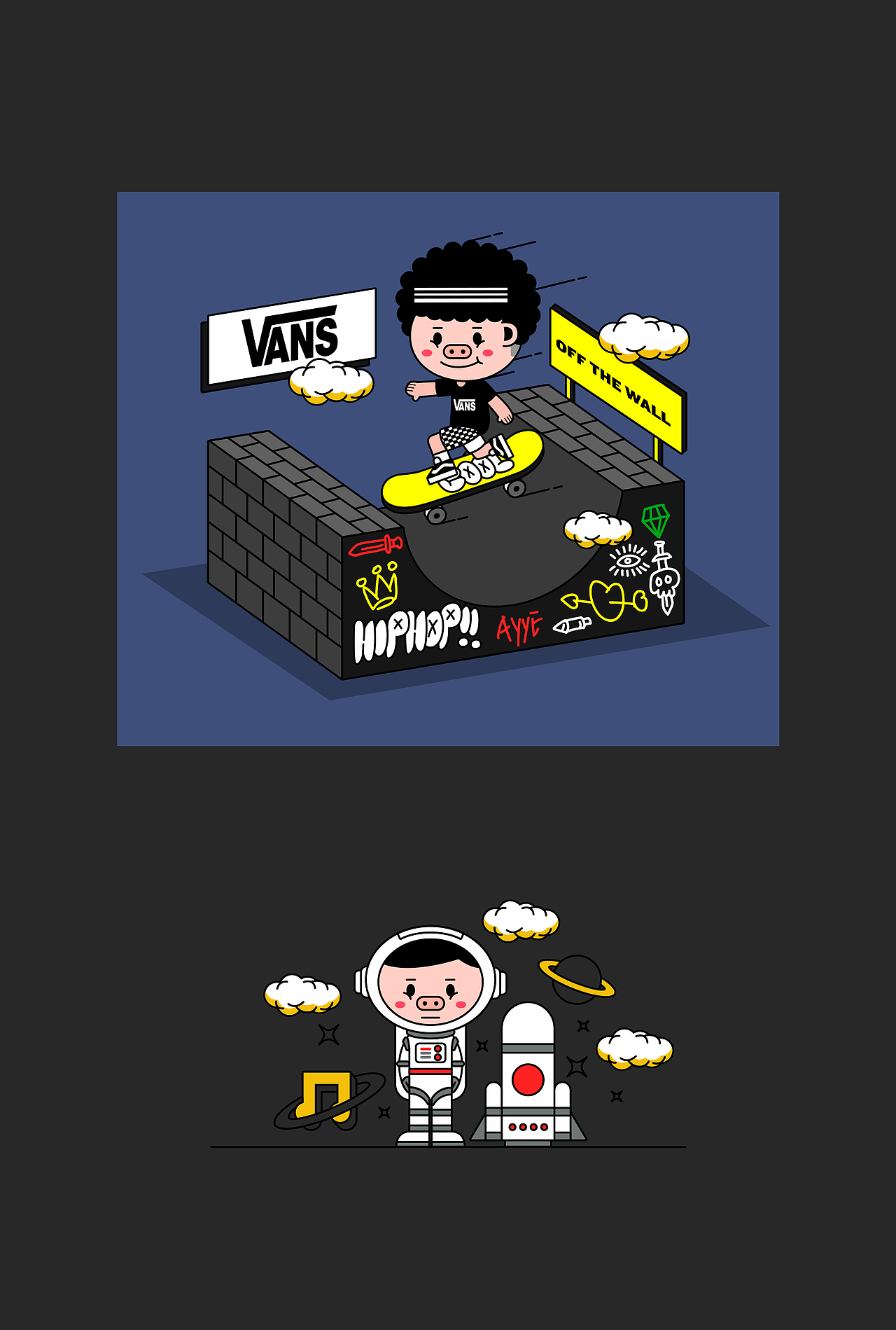 2018年作品整理（多图）（图ZMTQxODMyMDg0） - 商业插画 - 站酷设计师南安镇阿毅Ayye原创素材 - 站酷ZCOOL