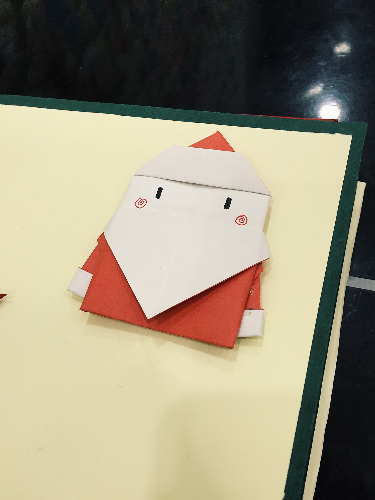 课堂作业手工圣诞节立体书