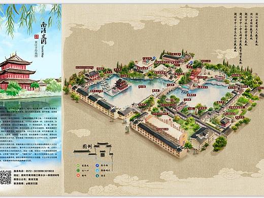 手绘地图近期创作