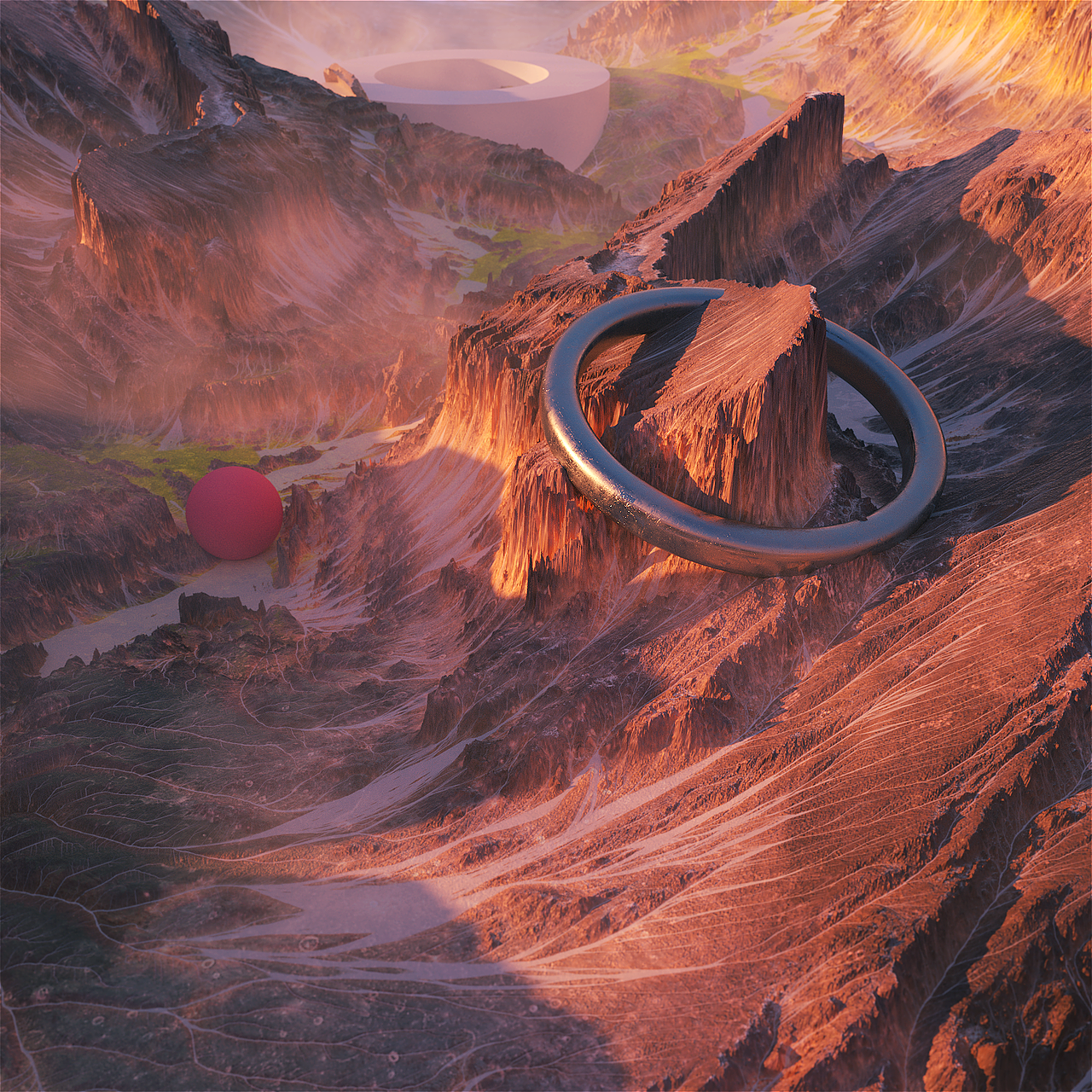 C4D_everydays render-- August 2017