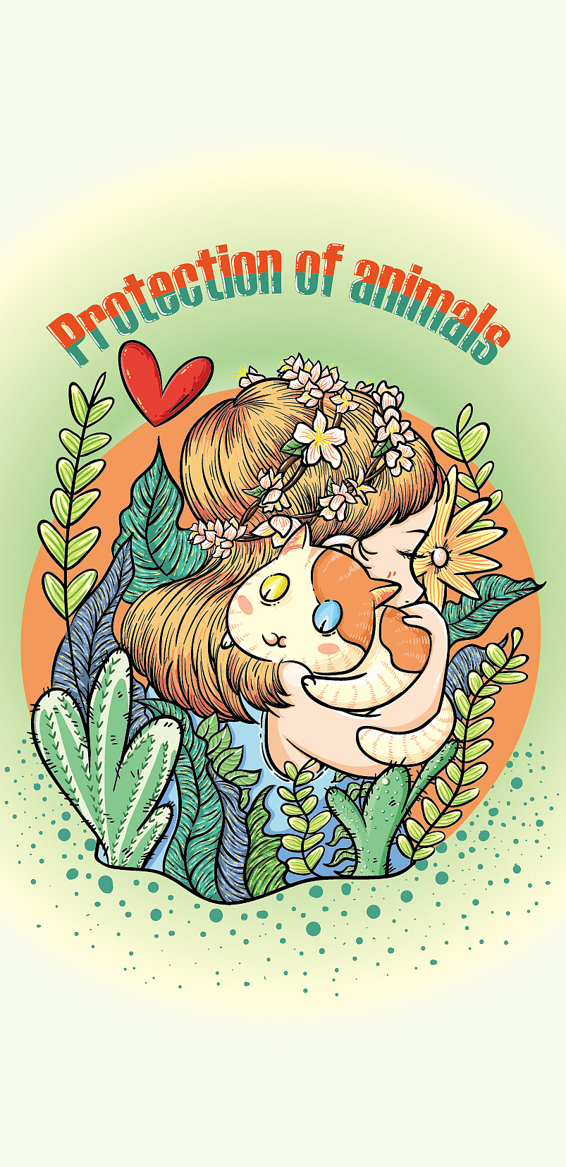 保护动物与自然和谐（图ZMTA0ODk1NzU2） - 概念设定 - 站酷设计师Jcoco原创素材 - 站酷ZCOOL