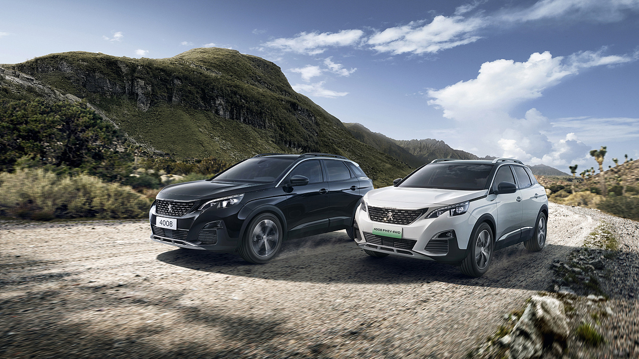 2020东风标致4008phev4wd