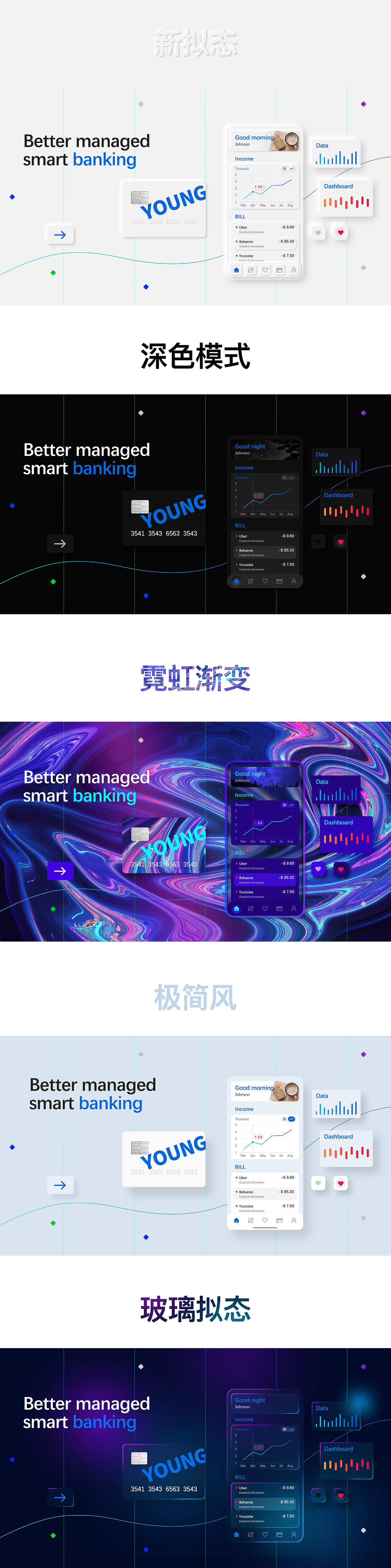 多种风格界面（图ZMjQ3MzI1NzA0） - APP界面 - 站酷设计师赵样皮原创素材 - 站酷ZCOOL