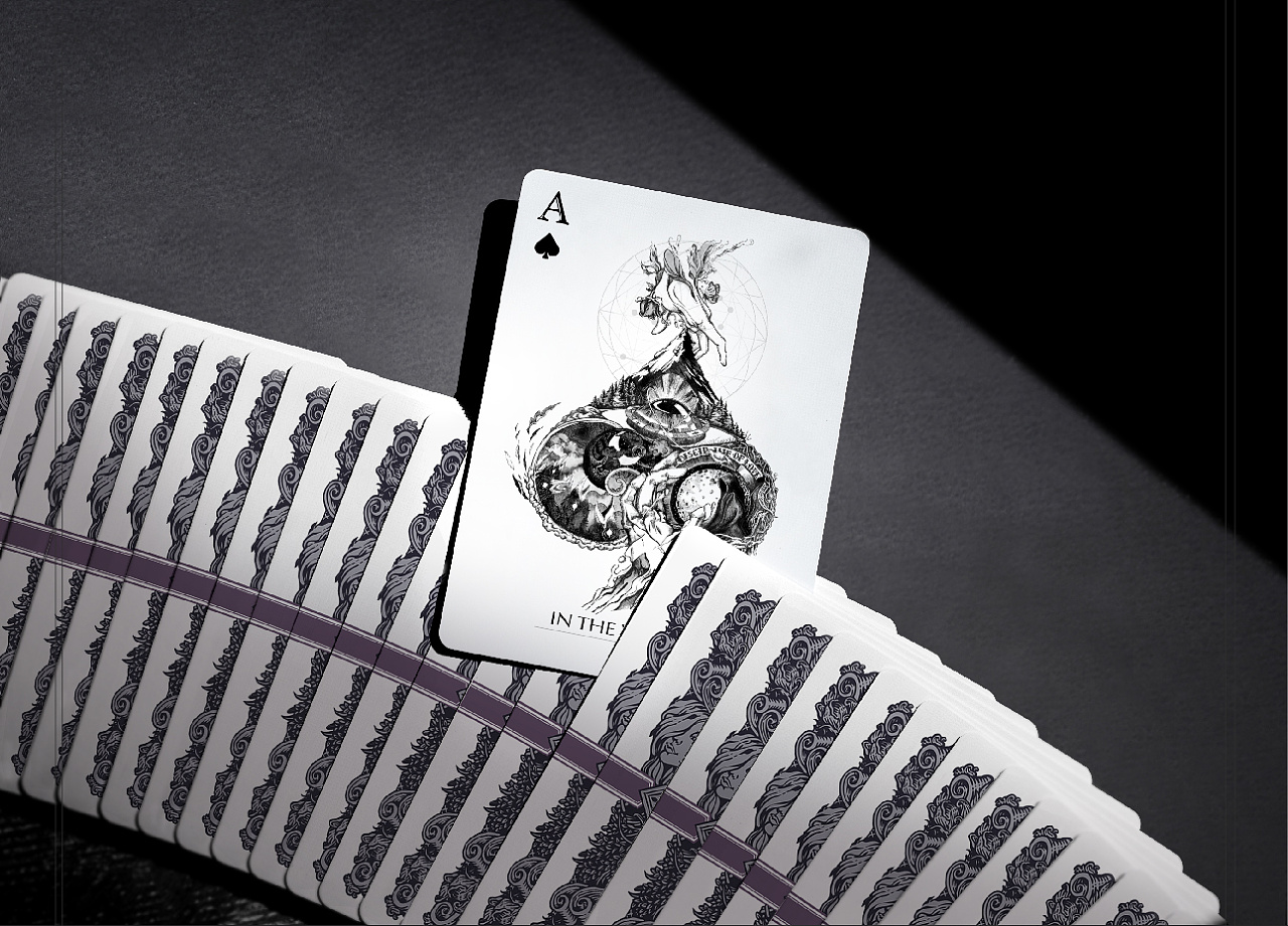 纸牌:创意视觉包装/星座主题-(处女座)