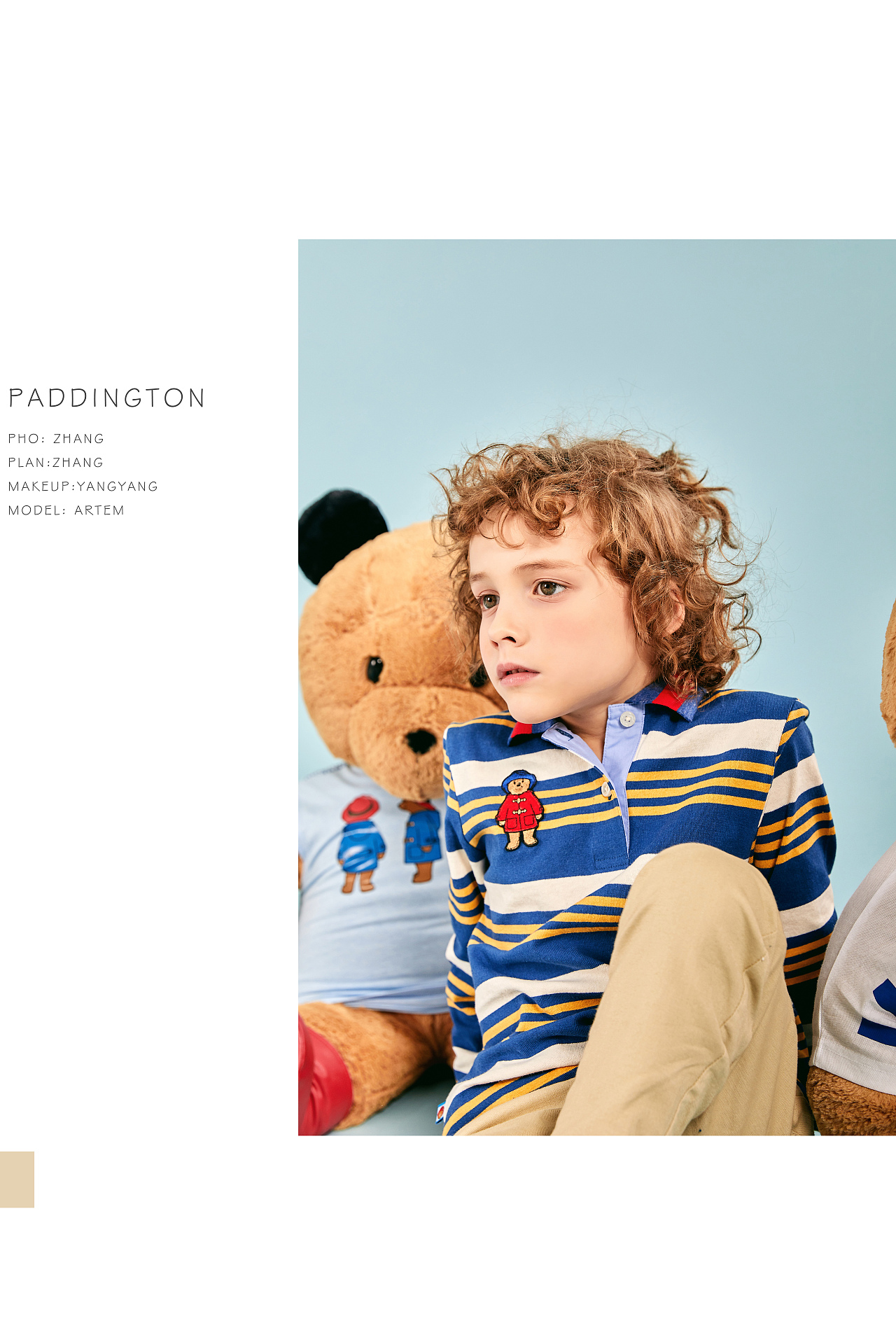 《PADDINGTON》 童装摄影集（图ZMTk4NTc0MjQ4） - 人像摄影 - 站酷设计师丶心五口原创素材 - 站酷ZCOOL