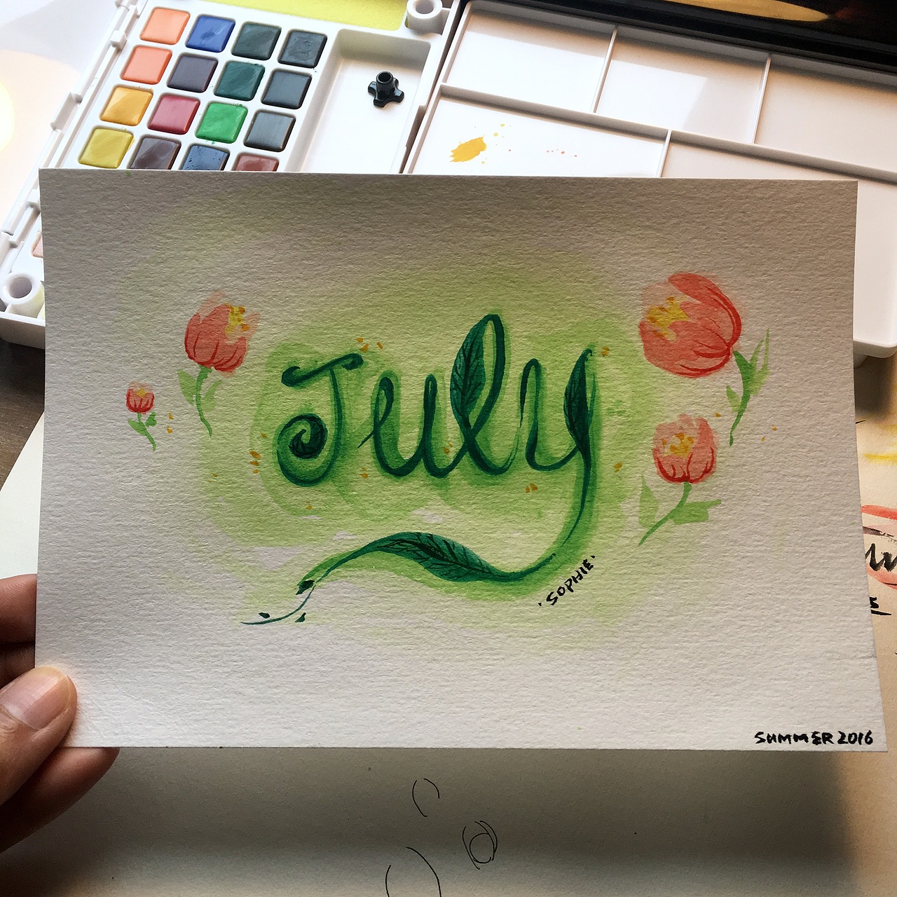 索菲所画_水彩练习_a01（图ZNTI4MzcxMjA=） - 艺术插画 - 站酷设计师S索菲原创素材 - 站酷ZCOOL