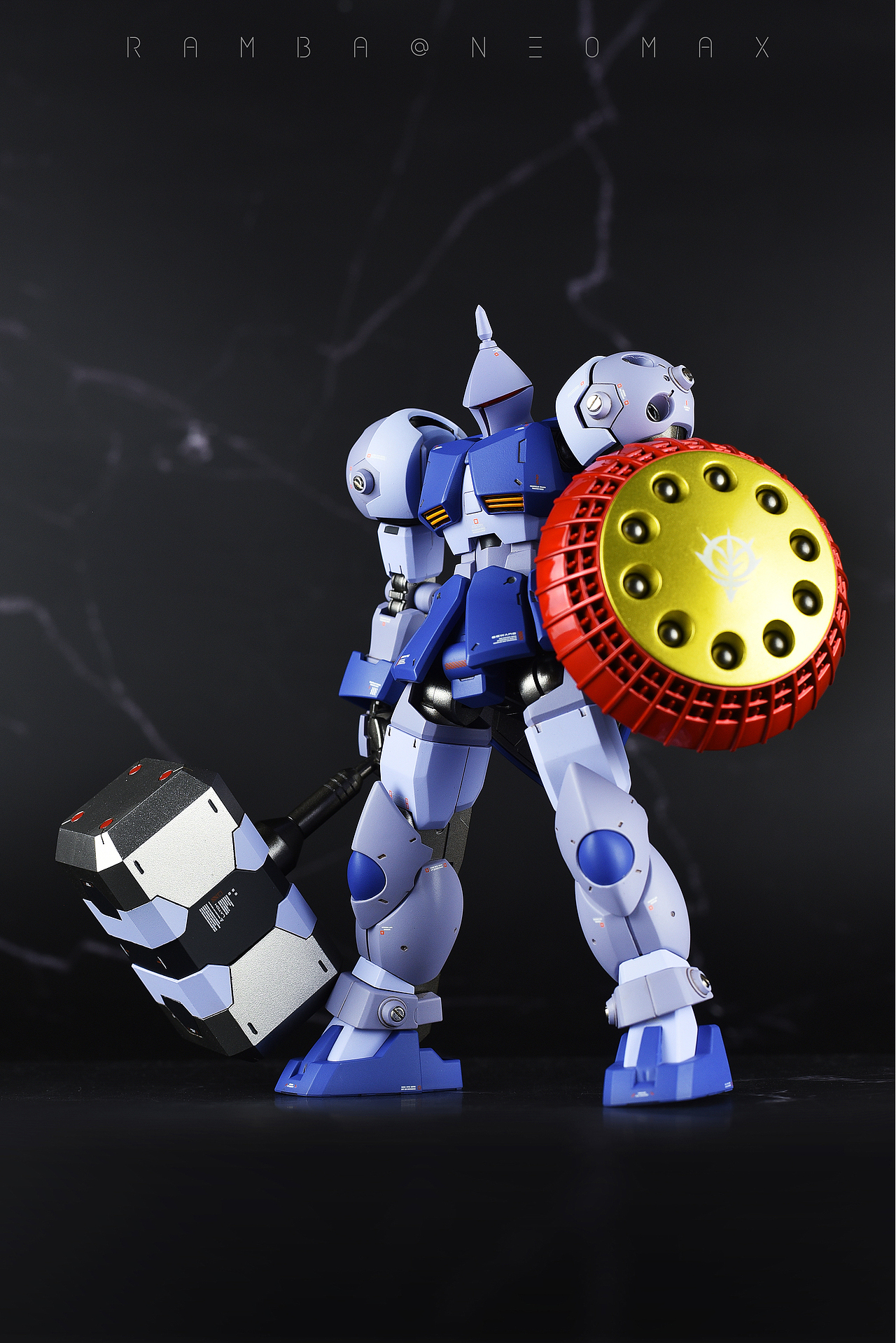 硬核改造!高达模型作品【HG强人复仇者】