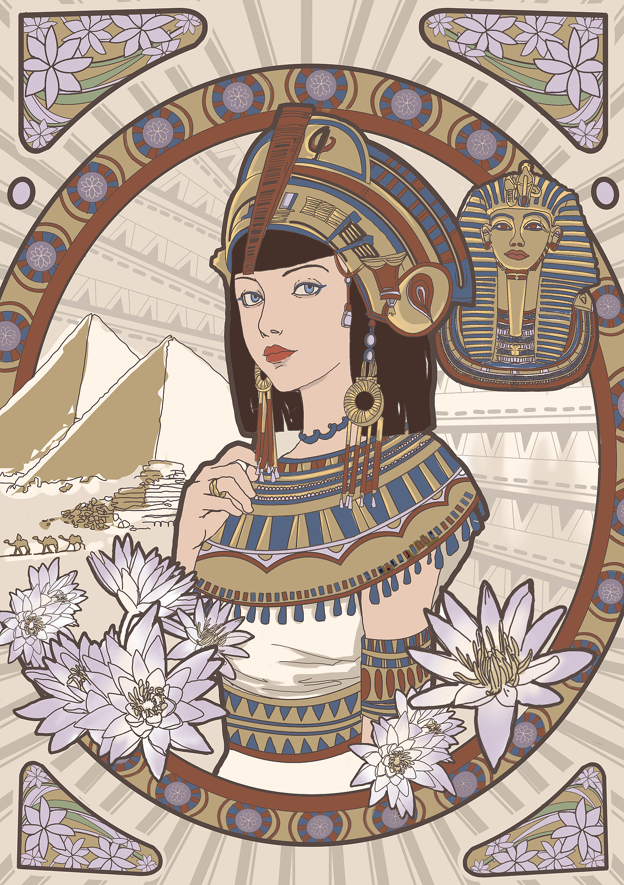 一组概念插画作品