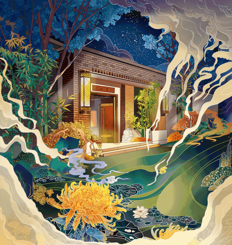 24节气+节日图泰禾（图ZMjM5MTYzMDg4） - 商业插画 - 站酷设计师C君_Children原创素材 - 站酷ZCOOL