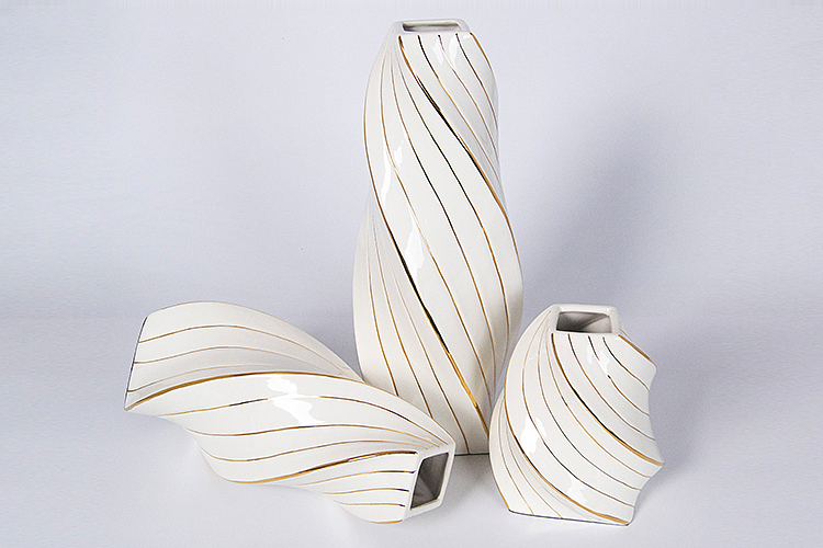 星派家居-现代简约轻奢美欧法式几何陶瓷花器扭纹花器（图ZMjA0MjI2OTQw） - 生活用品 - 站酷设计师星派家居原创素材 - 站酷ZCOOL