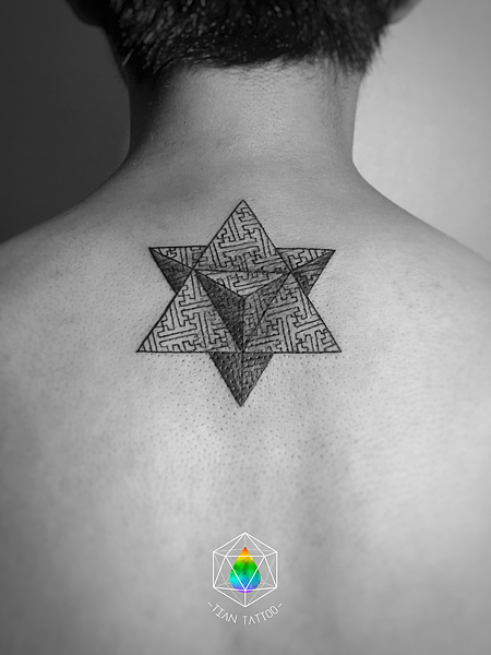 万字符梅尔卡巴立方体