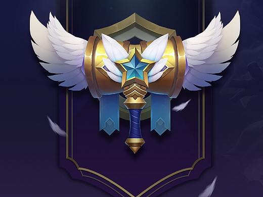 手绘魔法少女波比徽章