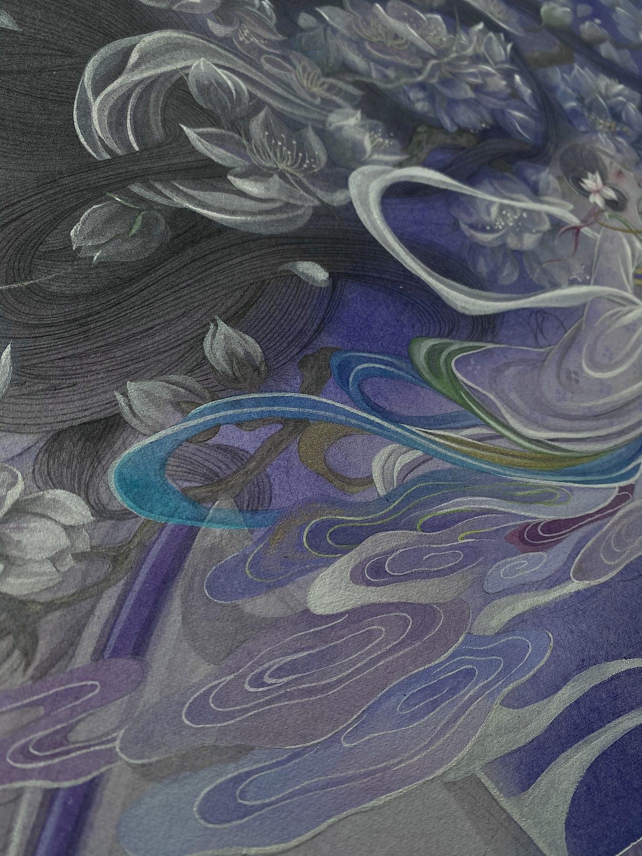 忽如一夜春风来，千树万树梨花开。（图ZMjMxMDEwMjg4） - 绘本 - 站酷设计师熙往原创素材 - 站酷ZCOOL