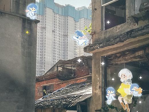 游武汉西大街，带星星来看看白天