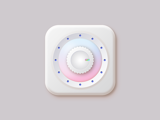 拟物化渐变icon