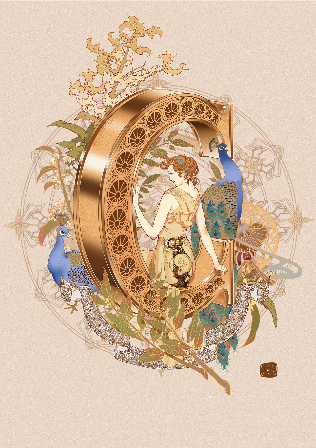 月桂女神达芙妮