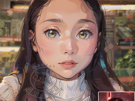 头像绘画