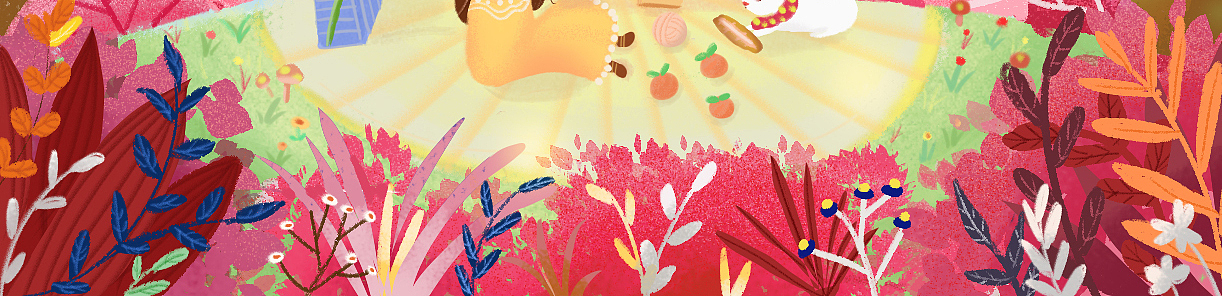 和我的猫咪野餐（图ZMjA4MjgxNzQ4） - 儿童插画 - 站酷设计师一只橘子头原创素材 - 站酷ZCOOL