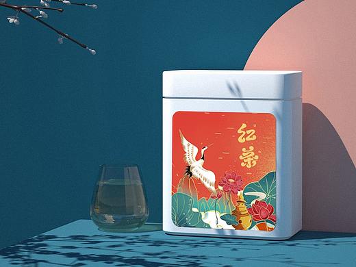 红茶-插画包装设计