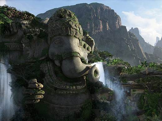 Arnold渲染 《神秘海域》场景