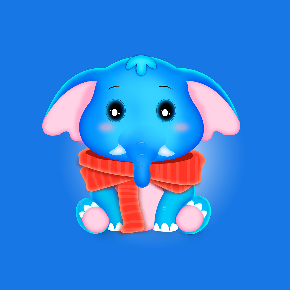 鼠繪小象（圖ZOTk4NDc5MDg=） - 兒童插畫 - 站酷設(shè)計師jhkdhqay原創(chuàng)素材 - 站酷ZCOOL