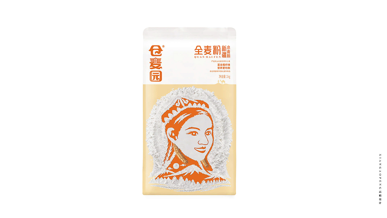 高鹏设计——特产面粉农产品包装设计升级