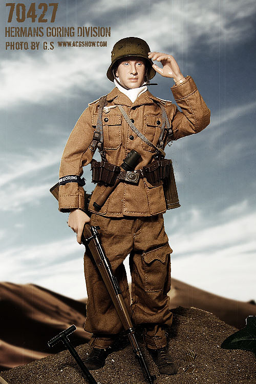 16威龙兵人二战德空军北非赫尔曼戈林装甲师士兵