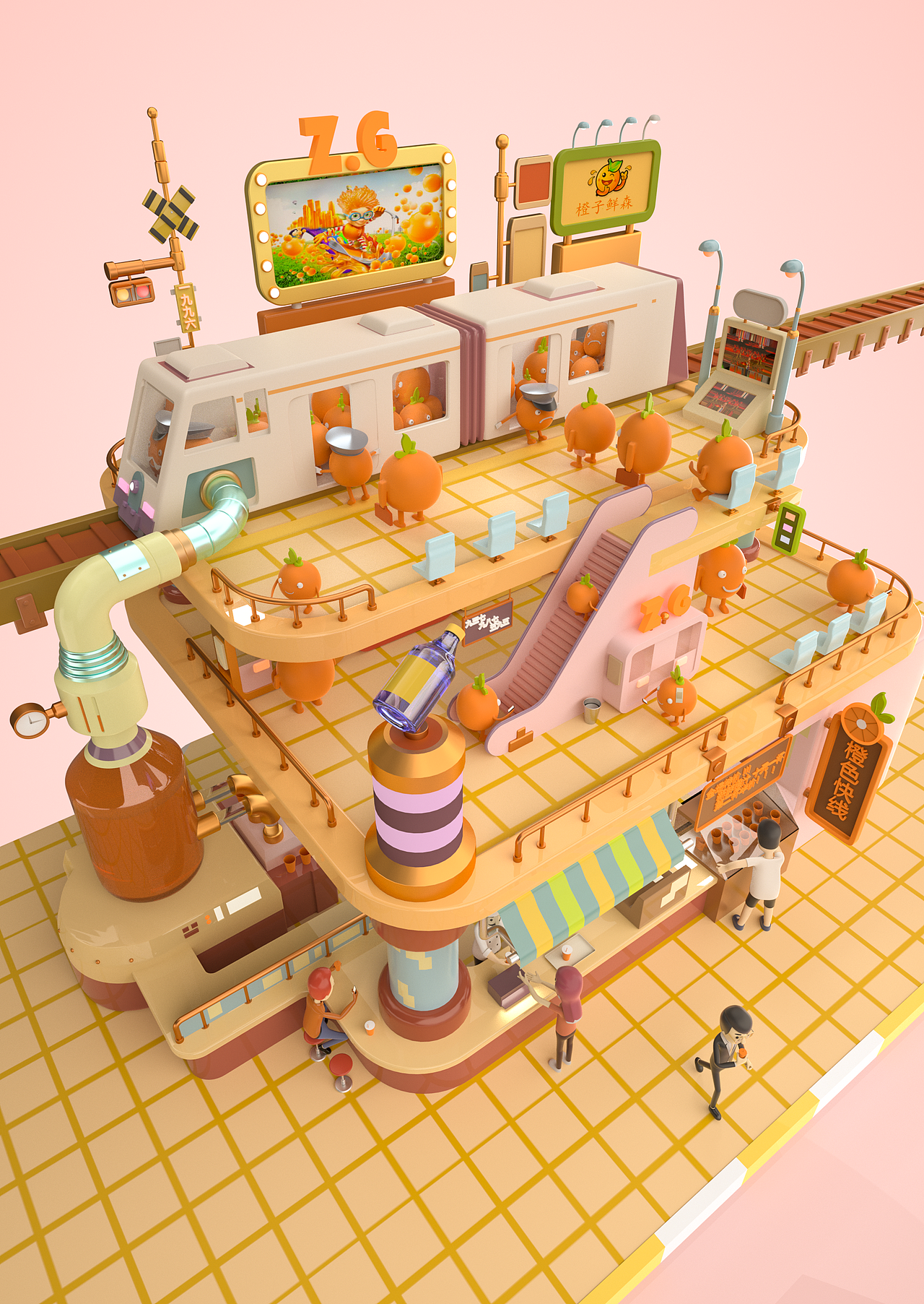 陆、柒___作品（图ZMTY4ODIzOTU2） - 场景 - 站酷设计师Treasure丶GG原创素材 - 站酷ZCOOL