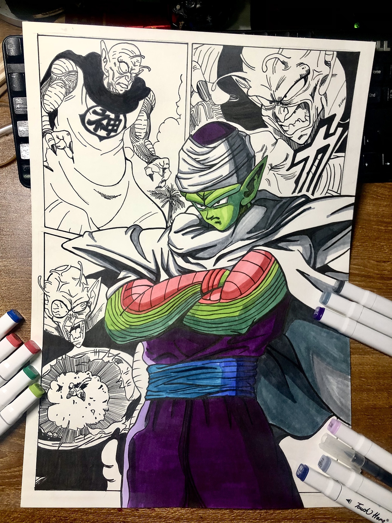 马克笔手绘七龙珠