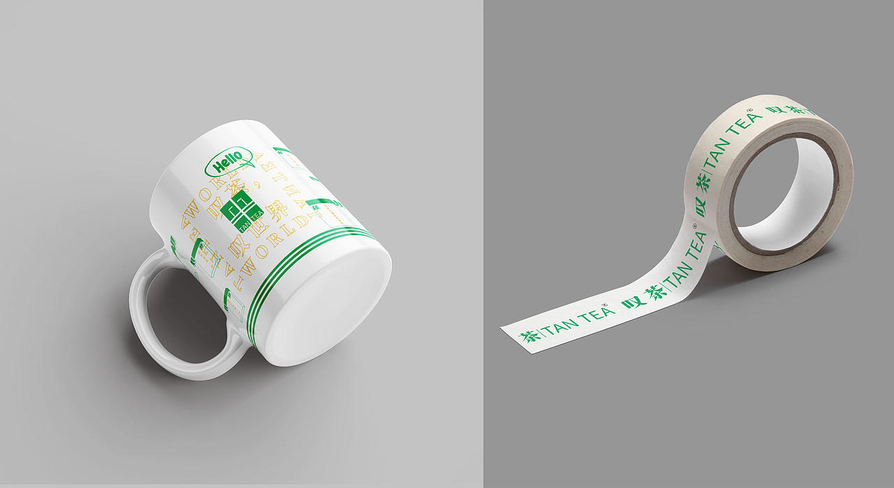 自创茶饮品牌-叹茶VI 练习