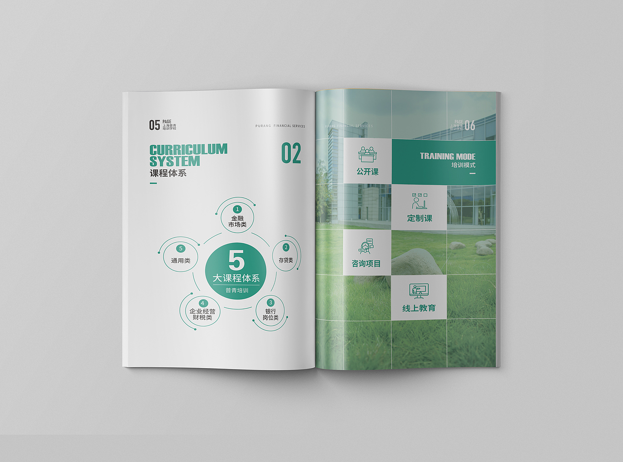 培训画册 金融画册 产品手册