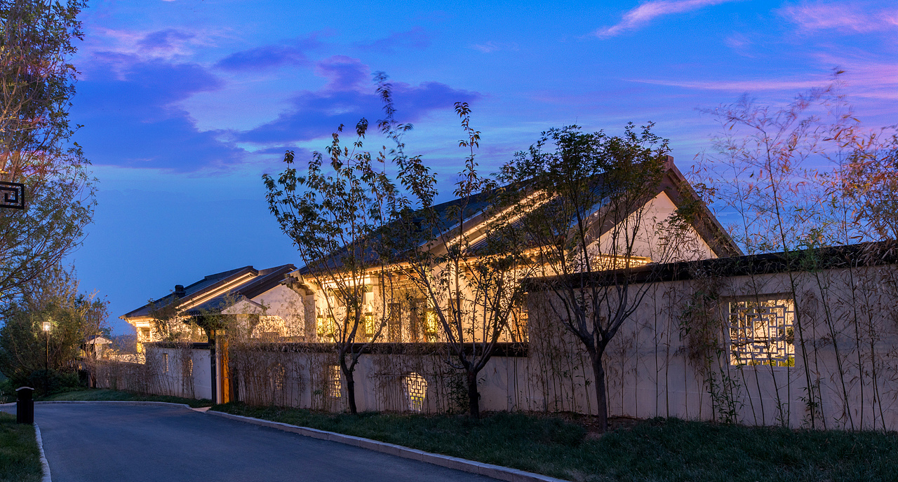 西柏坡李家庄客栈实景拍摄