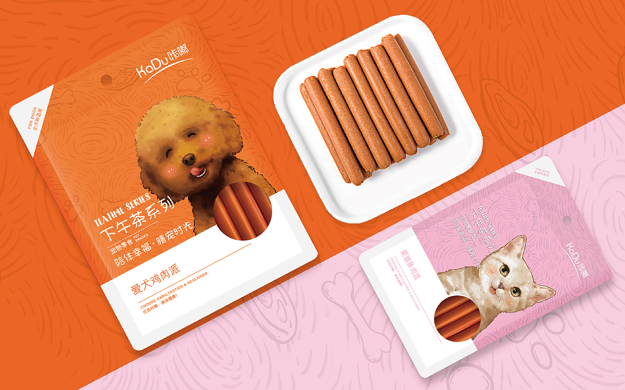 塔望 | 宠物食品品牌【咔嘟】包装创意