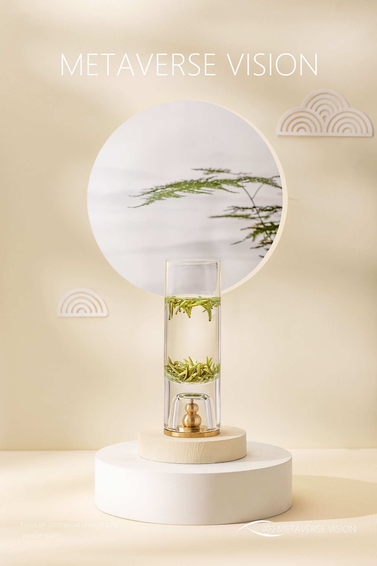 一花一叶一菩提『中式玻璃杯』✖METAVERSE VISION 