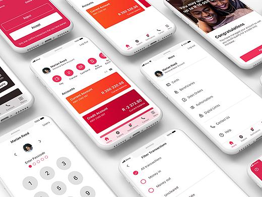 2018 Absa Rebrand - Mobile App Redesign